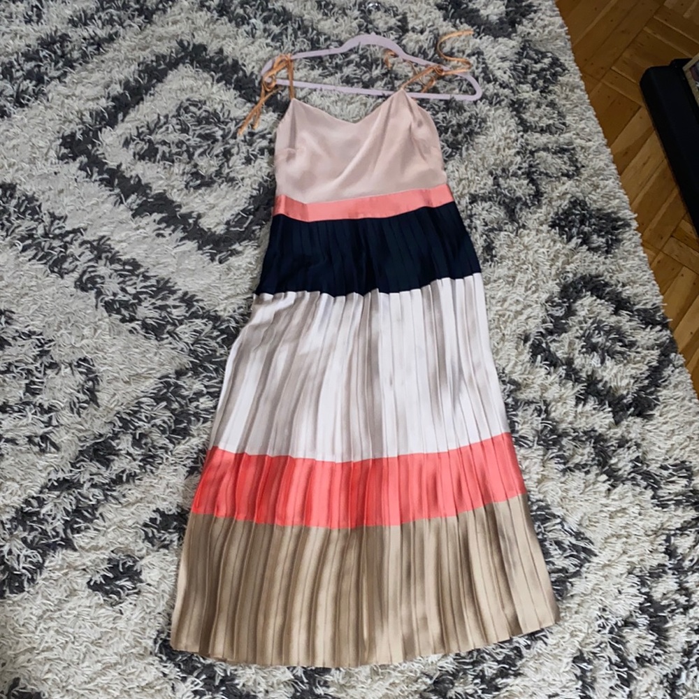 Banana Republic pleated dress